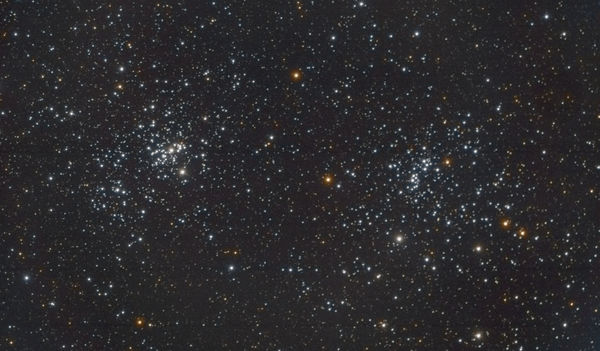 Perseus Double Cluster(25X30sec,1X1Binned,MedGain)...