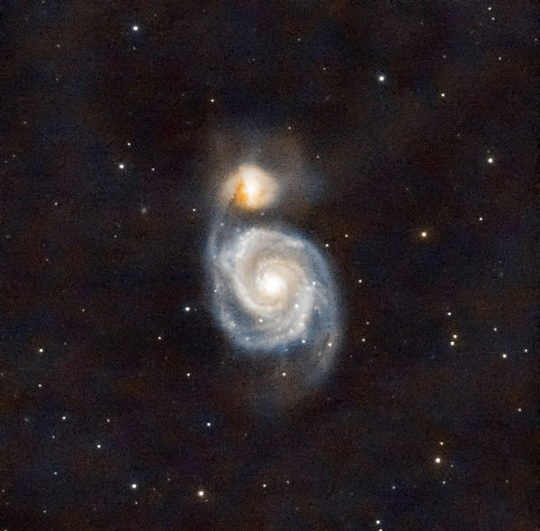 Whirlpool Galaxy(M51)(25X45sec,1X1Binned,MedGain)_...