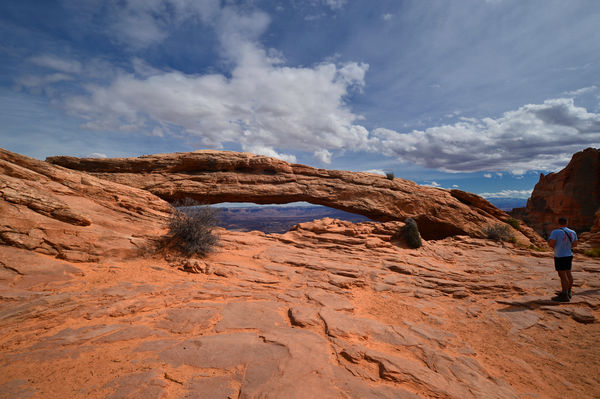 Mesa Arch is a must...