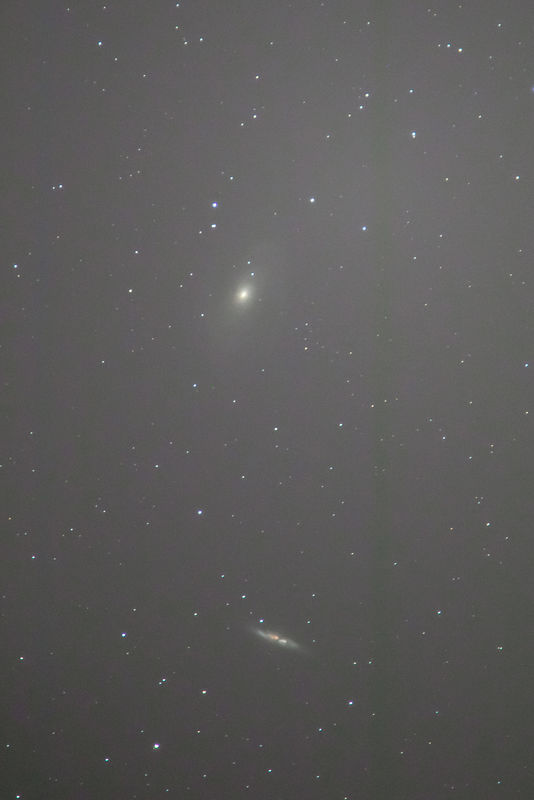 Bodes Nebula and Cigar Galaxy cropped for detail...