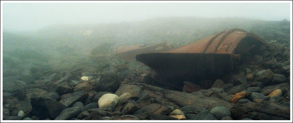 Wreck of the D.T.Sheridan, Monhegan Island, ME...