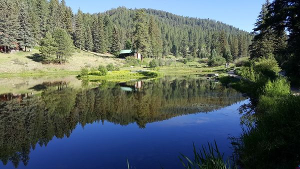 Cowles Pond in the Pecos Wilderness--good fishing ...