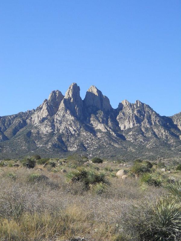 Organ Mountains in Southern New Mexico...