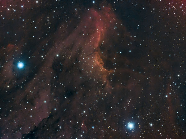 Pelican Nebula (45x30sec,2x2binned)...