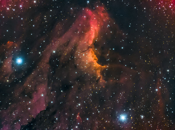 Pelican Nebula (45x30sec,2x2binned) - Brighter!!...