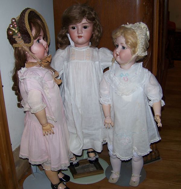 These are larger German dolls Armand Marseille 188...