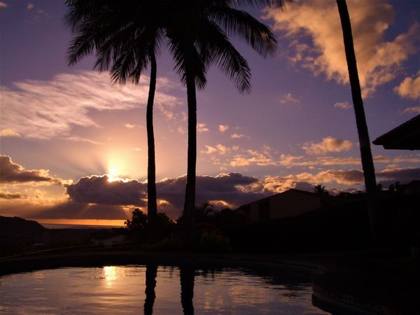 (7) A Hawaiian Sunset....