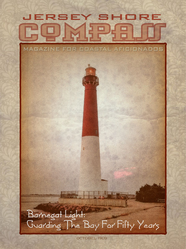 New Jersey Compass (faux magazine poster) © Bill T...