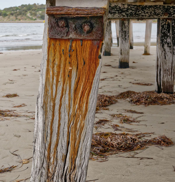 Another jetty, more rust....