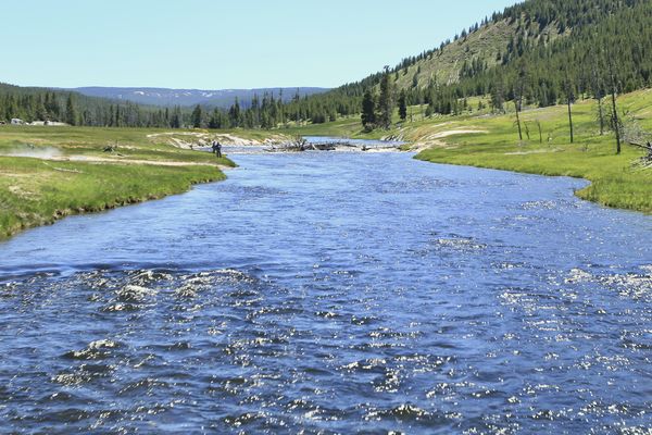 Fly Fishing the Firehole...