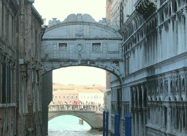 The Bridge of Sighs...Prisoners could have a last ...
