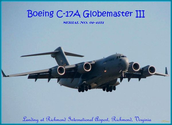 BOEING C-17A GLOBEMASTER III...