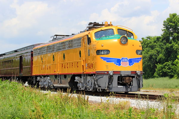 Union Pacific sent part of their business fleet-he...