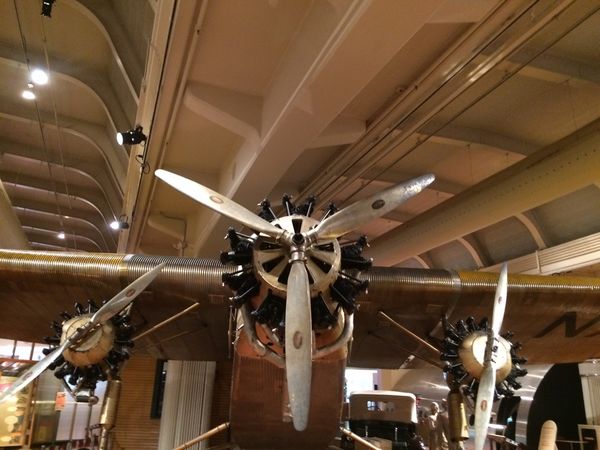 Ford Tri motor.  My mother went for a ride in one ...