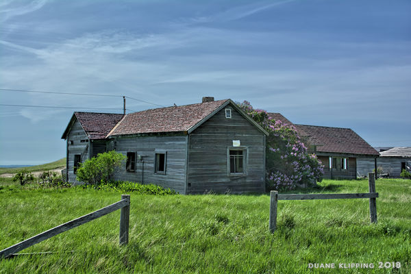 Abandoned NE Ranch Home...