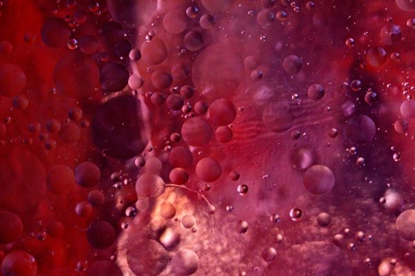 Red Bubbles...