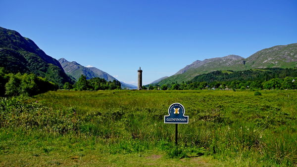 Glenfinnan and the statue...