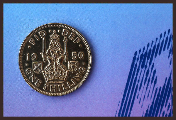 UK shilling coin no longer in circulation...