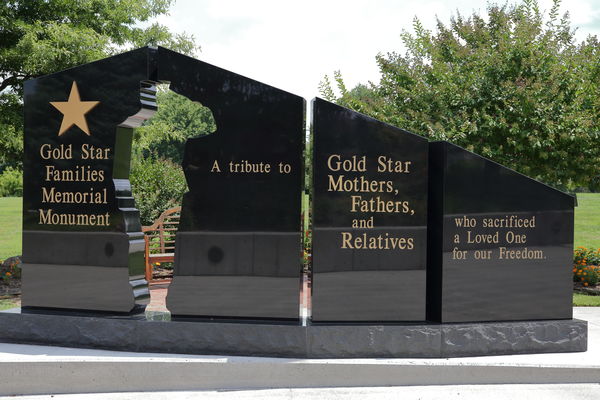 Gold Star Families Memorial Monument - Front...