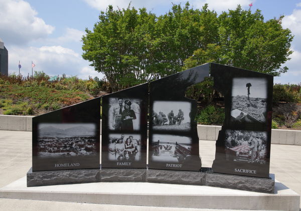 Gold Star Families Memorial Monument - Rear...