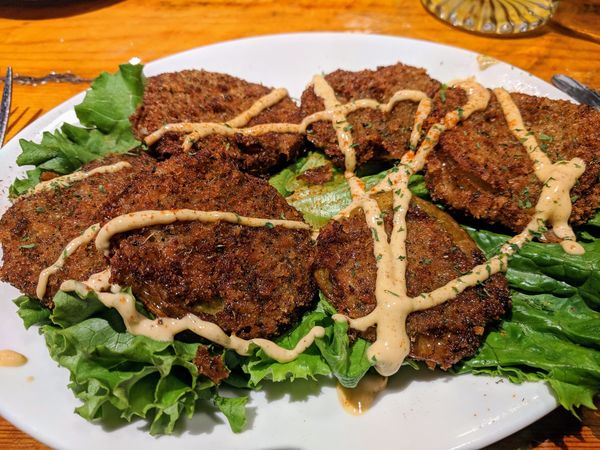 Fried green tomatoes...
