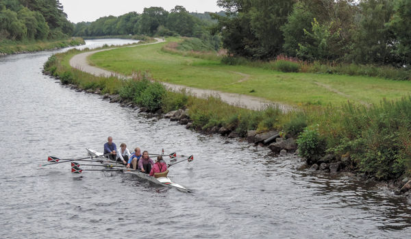 The Inverness rowing club....