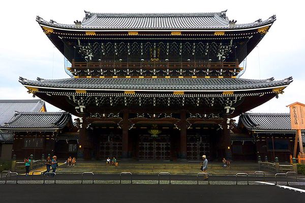 A 13th century temple in Keyoto. THere are two oth...