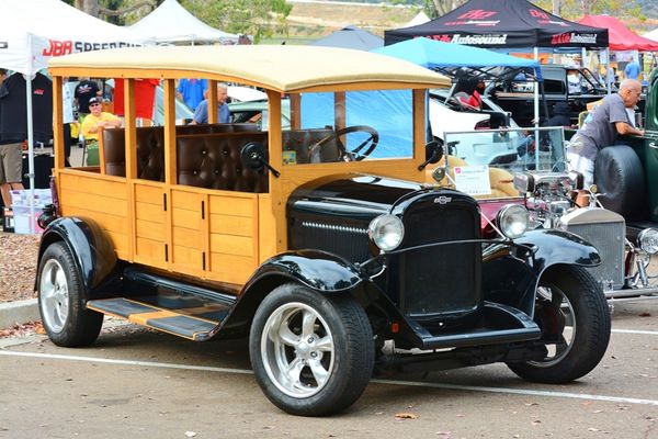 1928 Chevy Depot Station Wagon - Taxi...