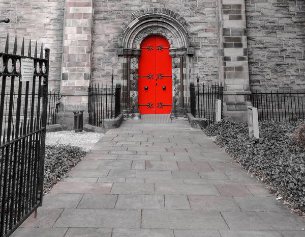A church in Edinburgh...