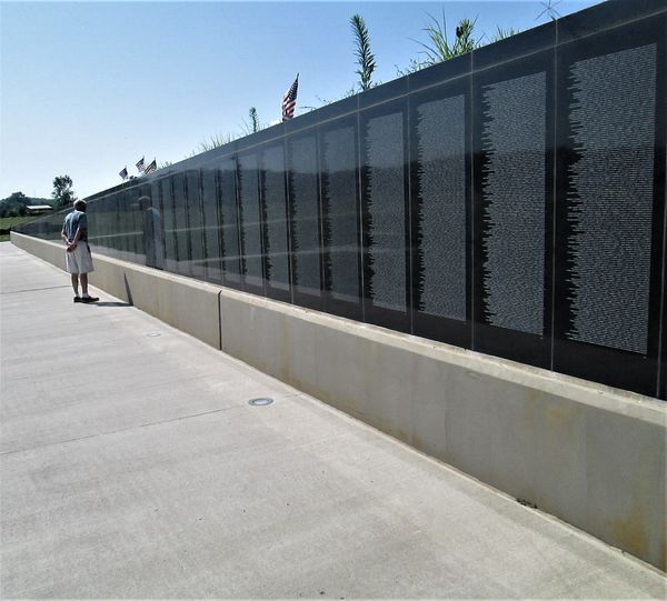 Visit to the Vietnam Wall in Sioux City...