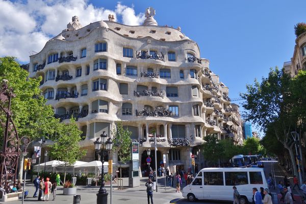 (4) One of Gaudi's most intriguing creations, the ...