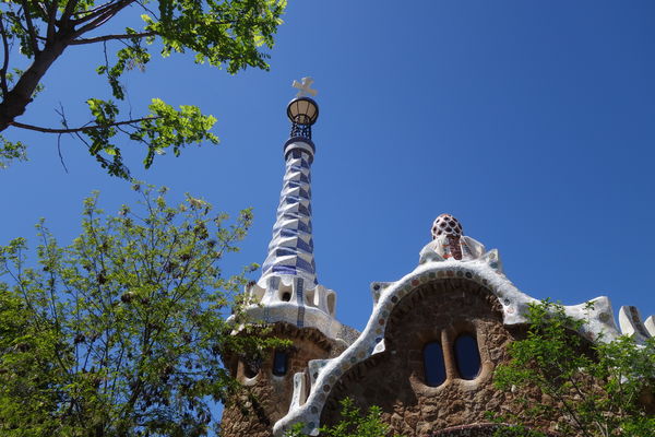 (8) Park Guell by Gaudi....