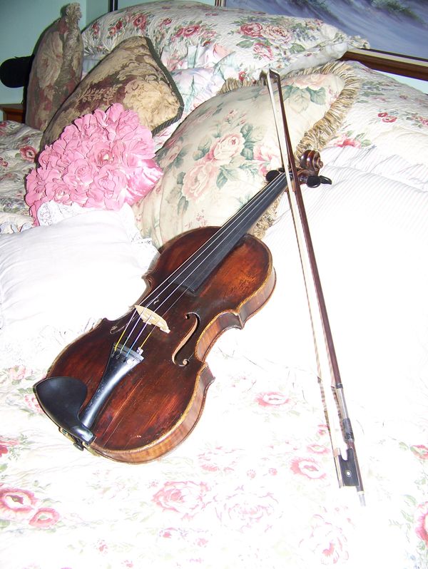 My fayher's violin 1788 german vintage...