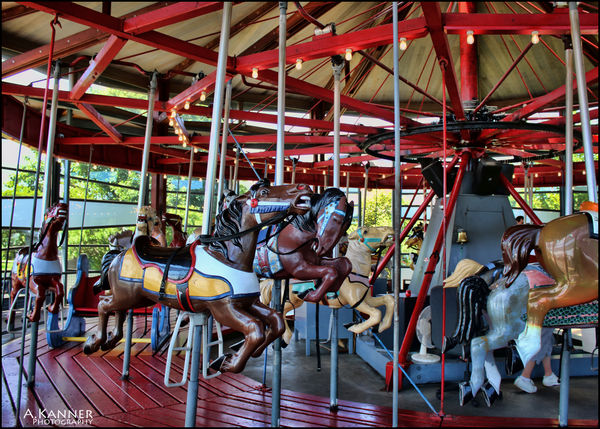 The famous Greenport Carousel......