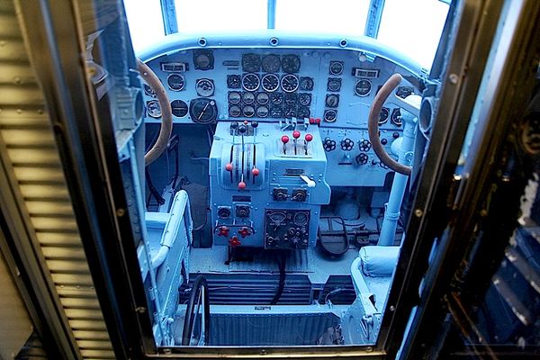 J52 cockpit...