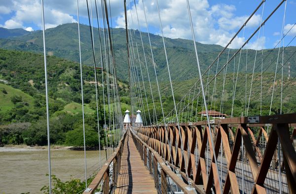 Puente de Occidente, Santa Fe de Antioquia, Colomb...