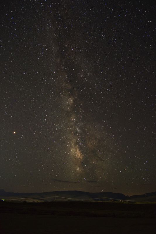 Milky Way over Colorado...