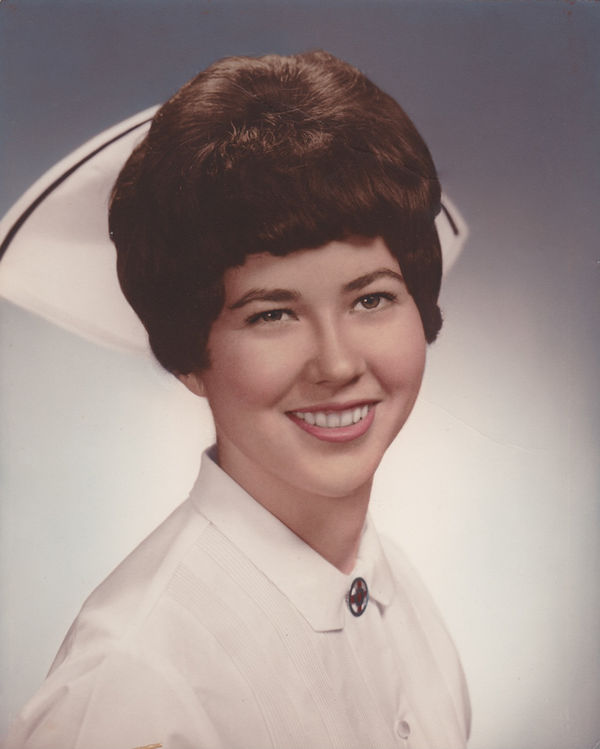 Nursing School graduation  1965 - followed by a de...