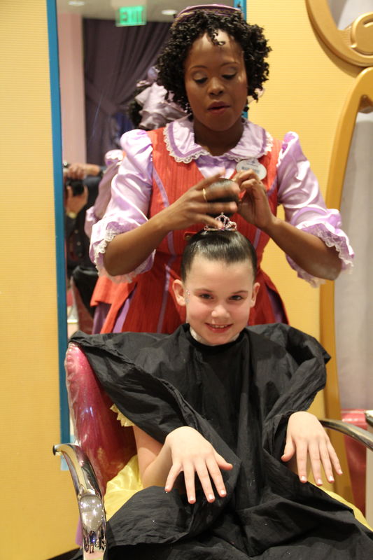Another Disney World Beautician turning granddaugh...