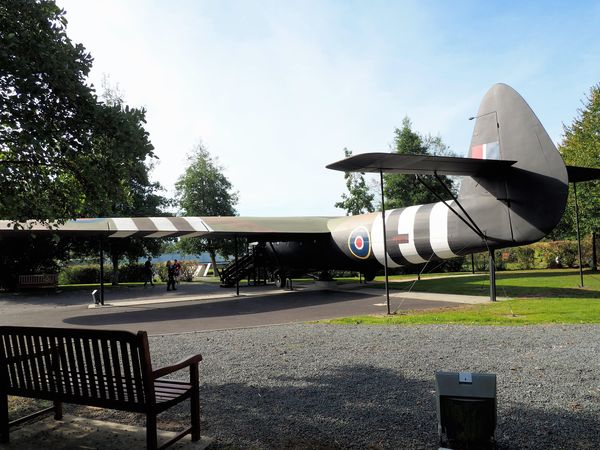 One of the Horsa Gliders used in the Raid...