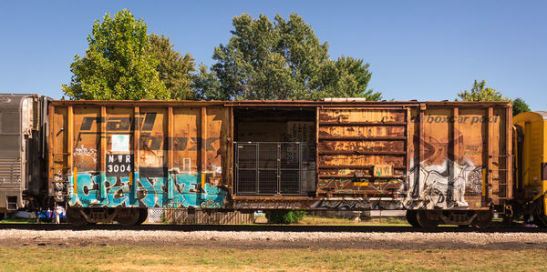 The lone boxcar...