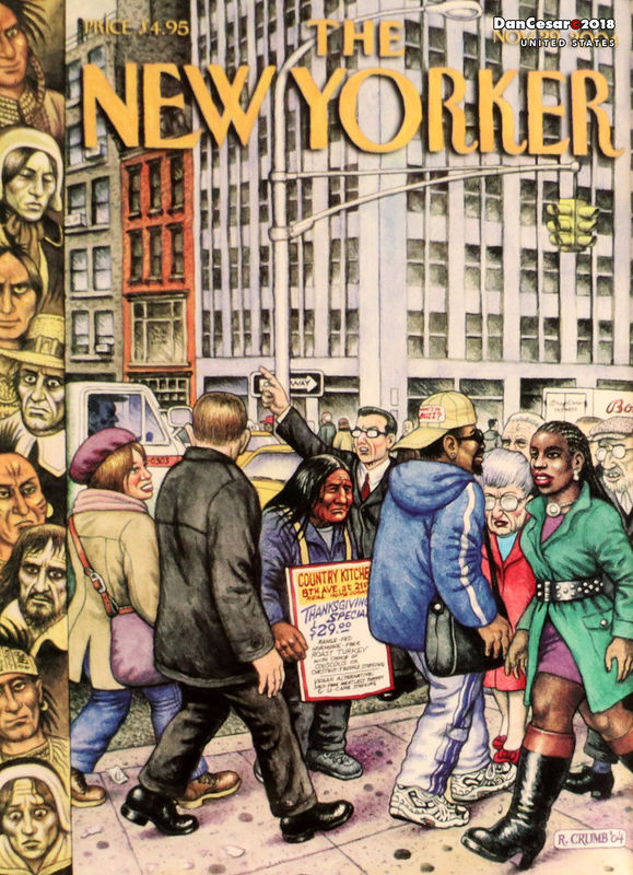 New Yorker magazine cover, 2004, Robert Crumb's Ne...