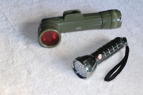 Silver has Red,Green,White led's - Military use fo...