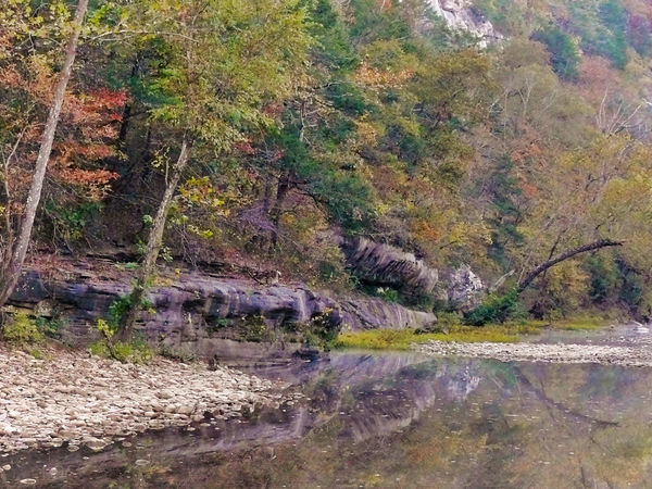 Reflections on the Buffalo River....