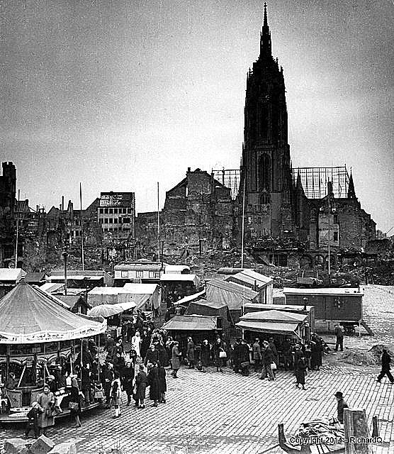 1947 - Christmas Fair in Occupied Germany...