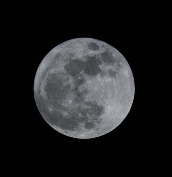 My best moon shot. Taken 01/01/2018...