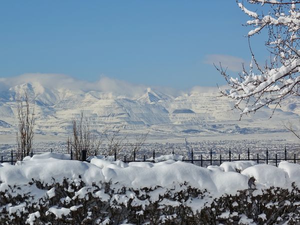 3.  Looking west to the Oquirrh Mountains...