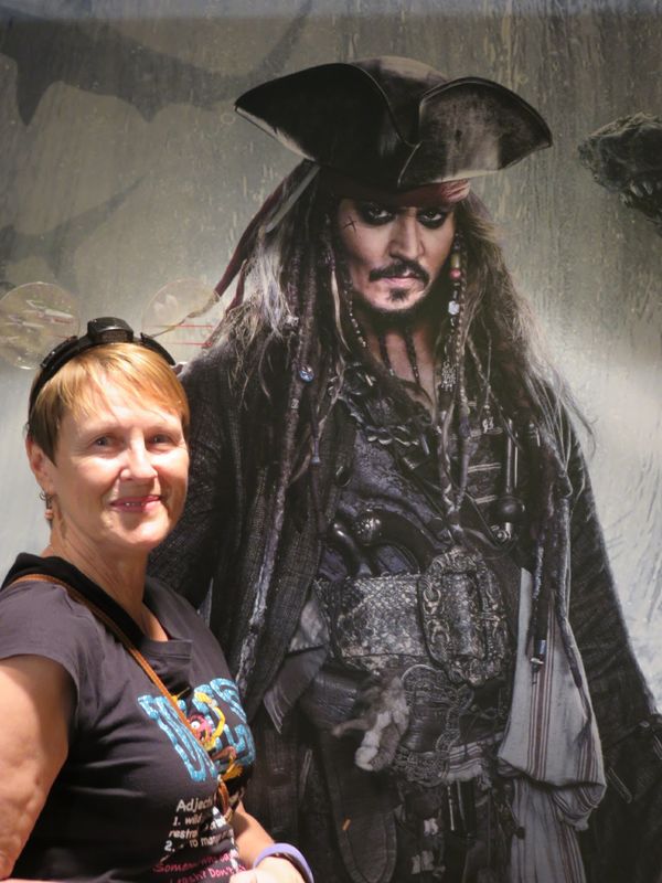 Johnny Depp's pirate hair. My hair is very short t...
