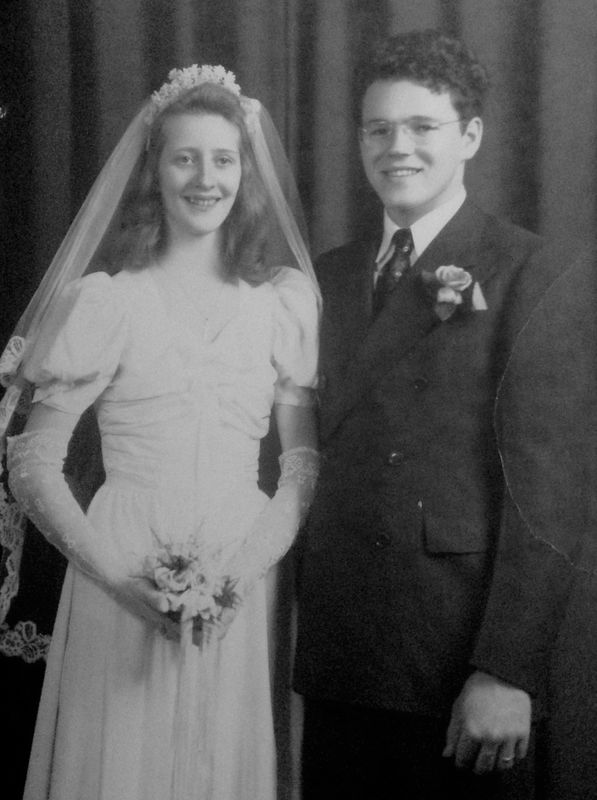 My parents way back in 1942ish...check out Dad's c...