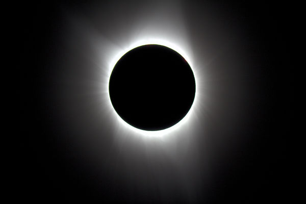 Solar Corona during totality...